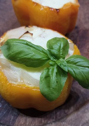 Una foto de Pimientos rellenos