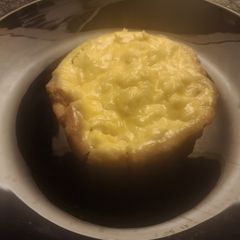 A picture of Ham Cheese Tartlet Quiches.