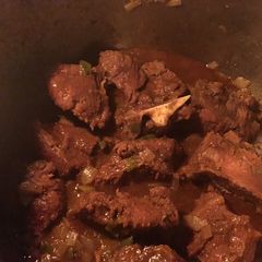A picture of Beef curry.