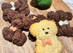 Foto resep Butter Cookies Karakter - Wangi Butternya terasa