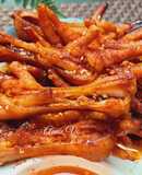 Chân gà nướng cay