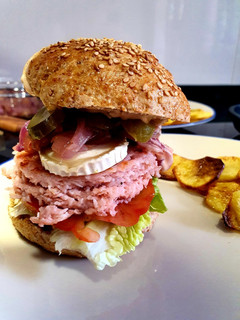 Una foto de Hamburguesa caprichosa