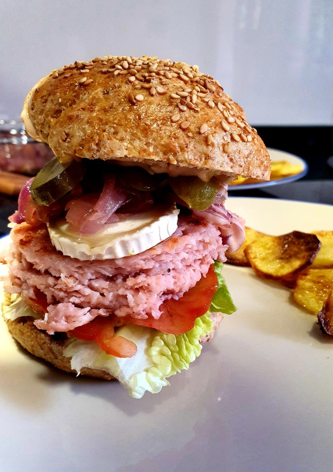 Una foto de Hamburguesa caprichosa