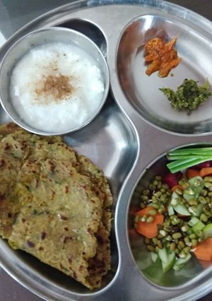 मुळ्या चे पराठे (mulyache paratha recipe in marathi) रेसिपी चे मुख्य फोटो 