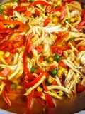 POLLO Con🌽🥕Vegetales Al Curry...!🌼