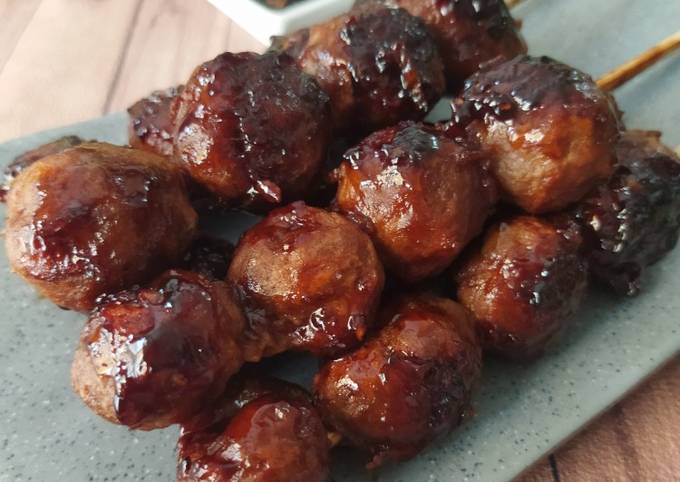 Resep Pentol Bakso Bakar Teflon Oleh Daniar Cookpad