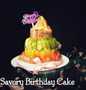 Anti Ribet, Memasak Savory Birthday Cake (Yellow Rice) Yang Enak