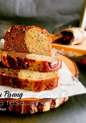 Foto resep Bolu Pisang Dua Rasa