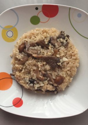 Una foto de Risotto de setas