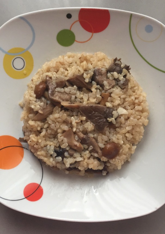 Una foto de Risotto de setas