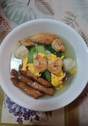 昆布柴魚高湯麵 的食譜成品照片