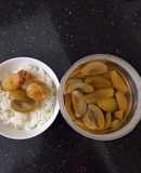 Trám xanh ngâm mắm tỏi