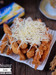 Foto resep Pisang goreng keju