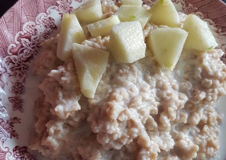 Oat and Apple meal