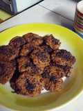 Galletas de avena, banana y chocolate🍌🍫