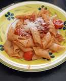 Penne rigate all'amatriciana