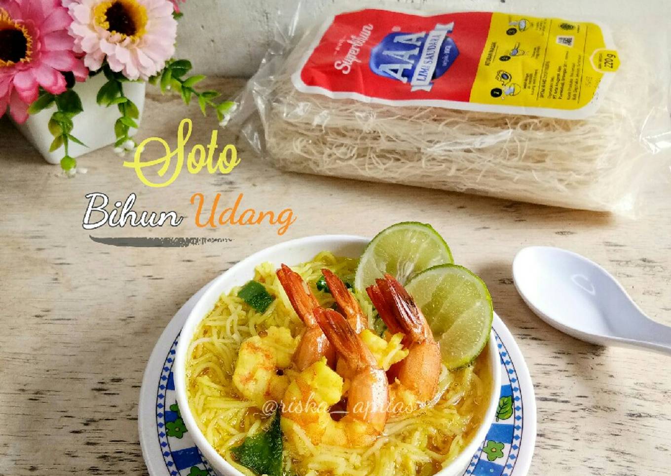 Resep Soto Bihun Udang yang Lezat
