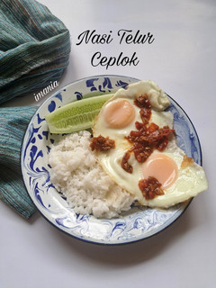 Foto resep Nasi Telur Ceplok