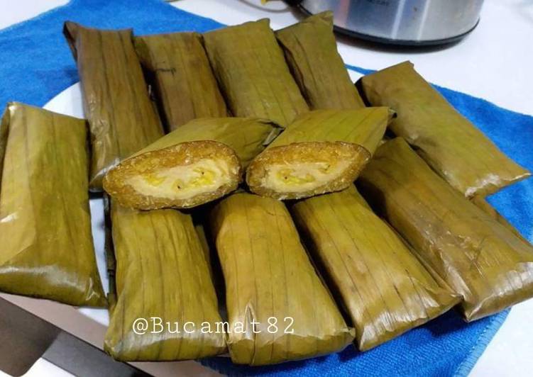 resep cara buat "lemet singkong isi pisang"