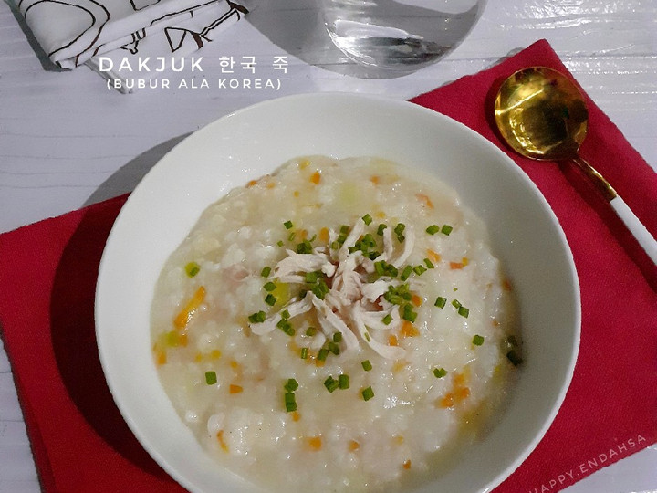 Bagaimana Membuat Dakjuk 한국 죽 / Bubur ala Korea, Enak Banget