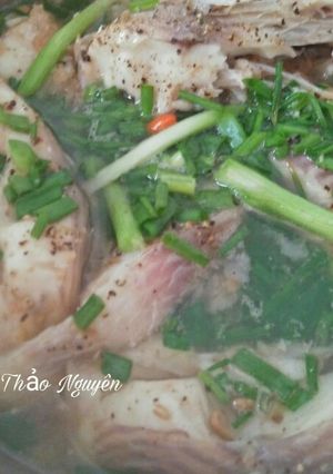Hình của món Cá Điêu Hồng Kho Tương.