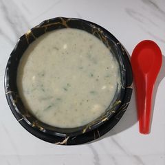 A picture of Cauliflower soup.