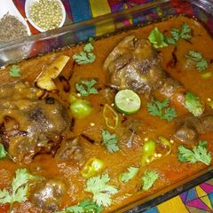 A picture of Mutton bong nehari.