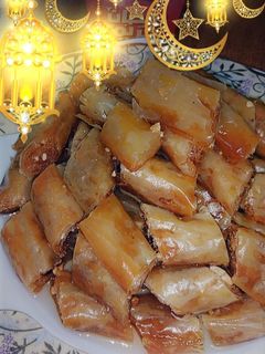 صورة لوصفة بقلاوة رمضانية تجنن ❤️