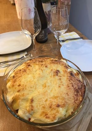 Rakott krumpli Keto és Mark módra recept fotója