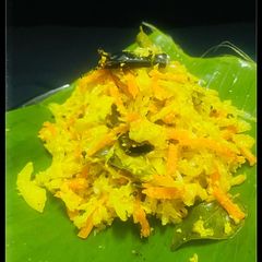 A picture of Cabbage carrot thoran/ kerala style.