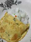 Sarapan Dadar-Telur-Bulat (Kelinci ngantuk)