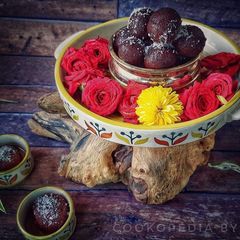 A picture of Kala Jamun.