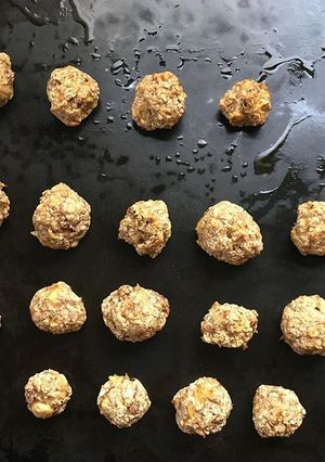 Una foto de Cookies banana y avena