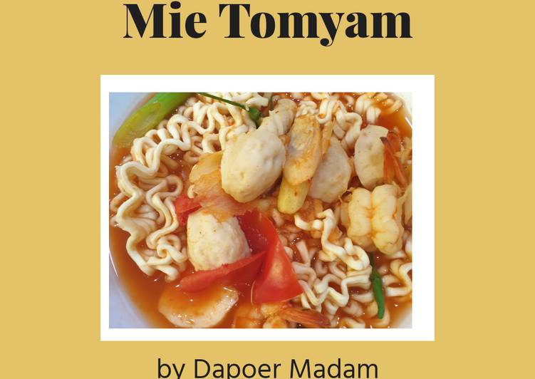 Mie Tomyam Ala Dapoer madam