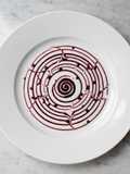 Crema de Vino Tinto para decorar