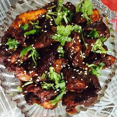 A picture of Crispy dragon chicken.