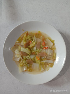 Foto resep Tumis Sawi Sosis