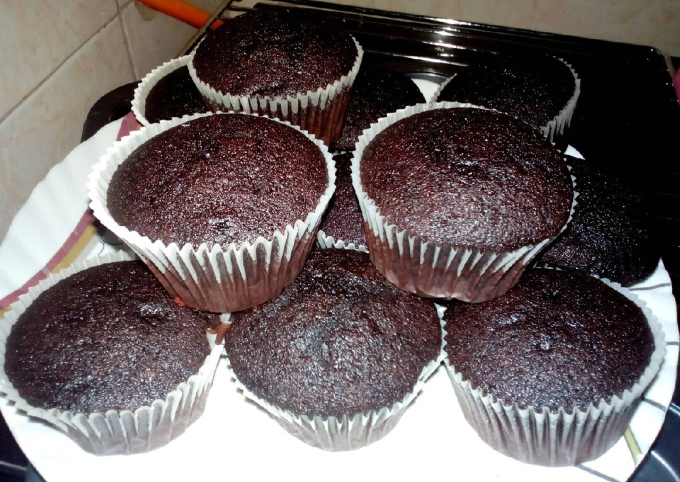 Chocolate n coffee cup cakes