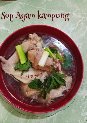 Foto resep Sop ayam kampung