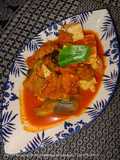 Menu diet : Pangek padeh campur