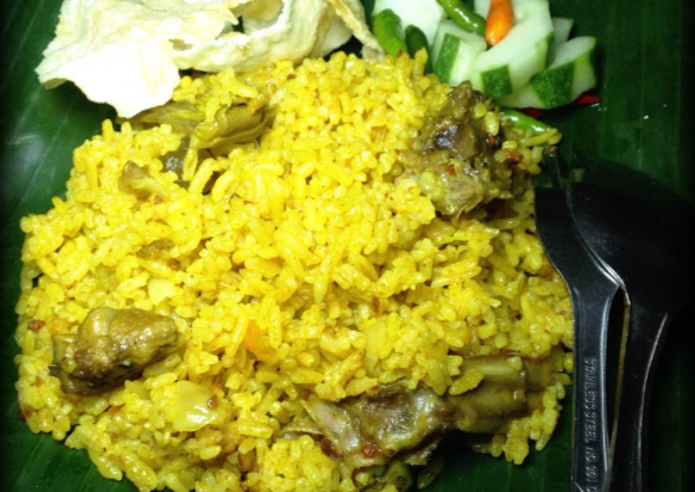 Nasi Briyani kambing