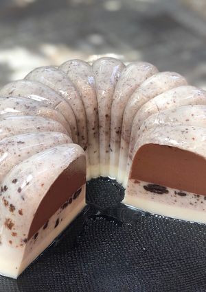 Foto resep Puding oreo susu