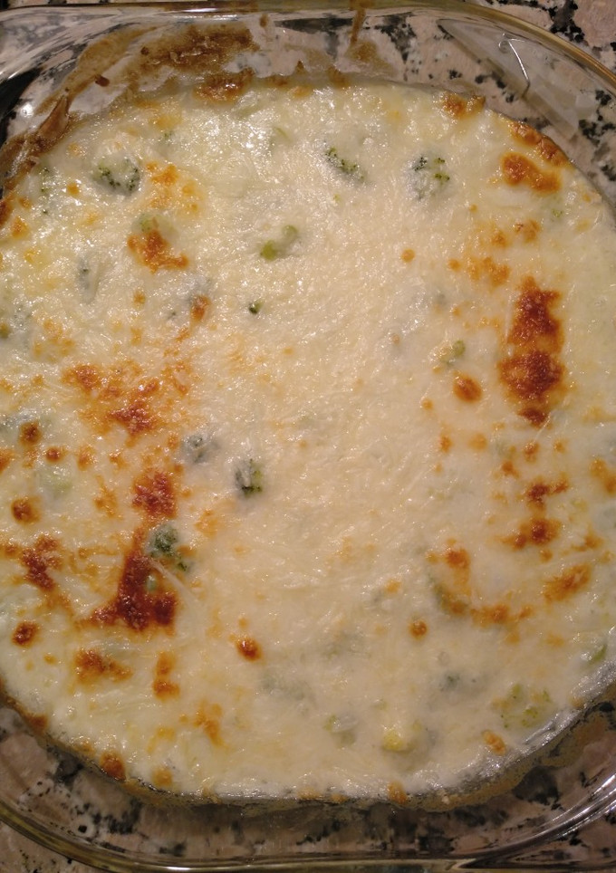 Una foto de Brócoli bechamel
