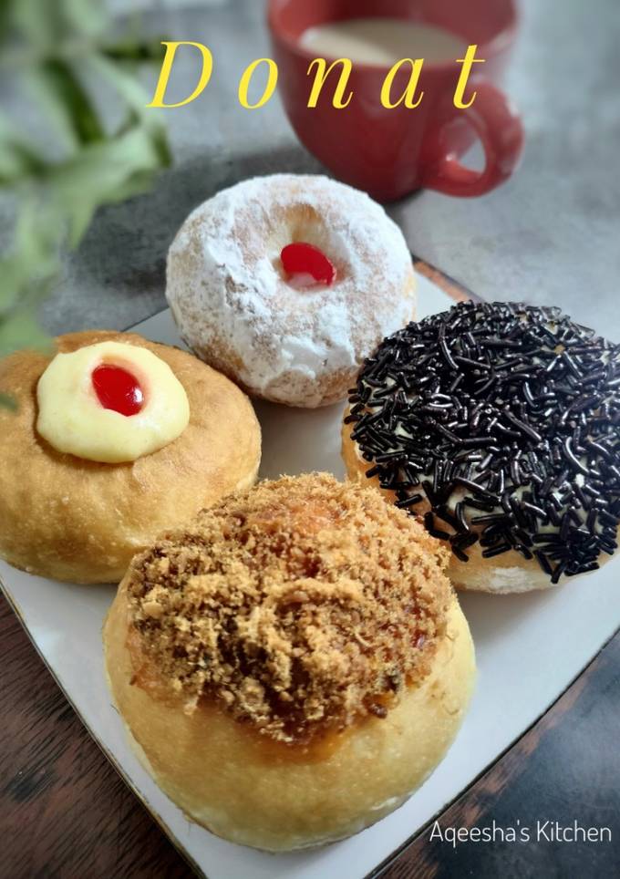 Resep Donat oleh Rini Damayanti (Aqeesha's Kitchen) - Cookpad