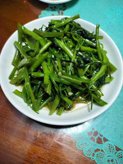 A picture of Unbeatable Garlic Stir-Fried Water Spinach.