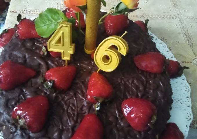 Torta de chocolate para el cumpleaños de mi hija Receta de @Reina ??-  Cookpad