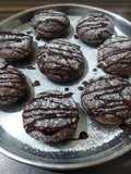 Wheat flour chocolate mini cake