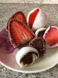 Mochi classici e al cacao, con la Nutella e le fragole 🍓 🍡 (ricetta Giapponese 🇯🇵)