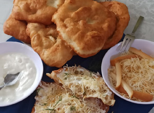 Piacos lángos recept fotója