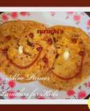 Aloo Paneer Parathas for Kids